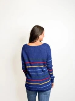 Striped Relaxed Fit Knit Long Sleeve V Neck Sweater | S-2X -Cheap STACCATO || Vision || Sol Store 1xGrceUtoDOdVOkBtm58T9dGb9E9aLSFBMWbIxBj
