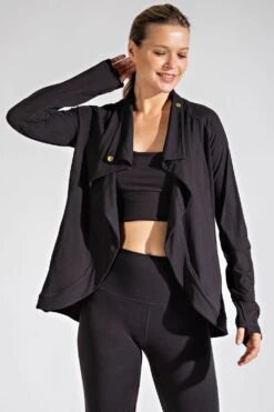 Asymmetric Jacket With Side Pockets | S - 3XL Rae Mode
