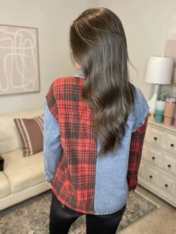 Denim Plaid Casual Jacket | S-3X -Cheap STACCATO || Vision || Sol Store fGAB0vOqNC5NM6QrU3ninUCZqJlmKN6hGj4Yi0ti